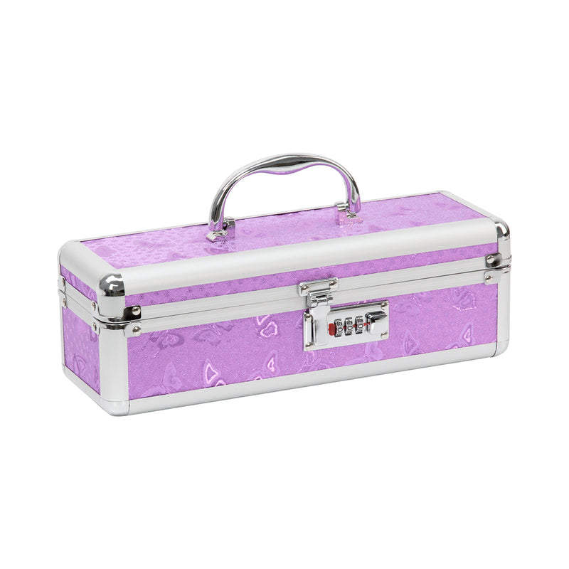 Lockable Vibrator Case Small Purple