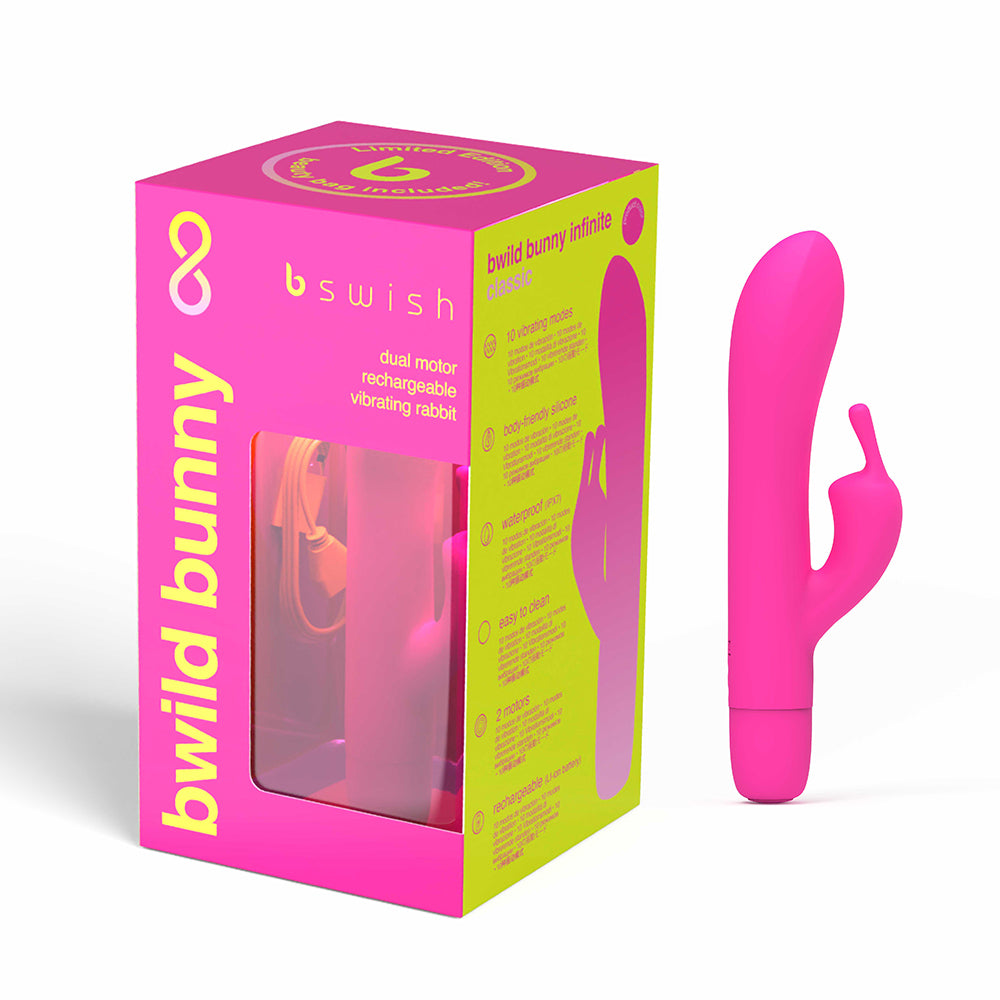 Bwild Infinite Classic Limited Edition Bunny - Sunset Pink