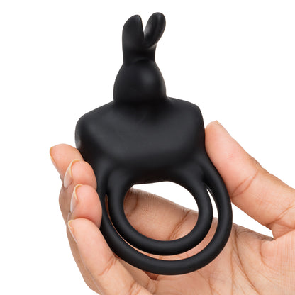 Happy Rabbit Cock Ring Rechargeable Black