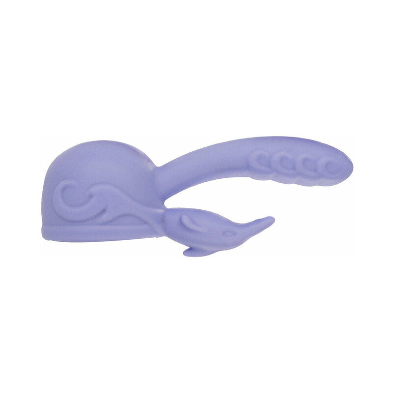 Dual Pleasure Silicone Dolphin Wand Attachment