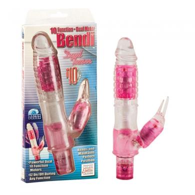 10 function dual motor bendi dual teaser pink-blank-Sexual Toys®