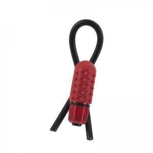 10 Function Vibrating Silicone Stud Lasso Cock Ring Red-blank-Sexual Toys®