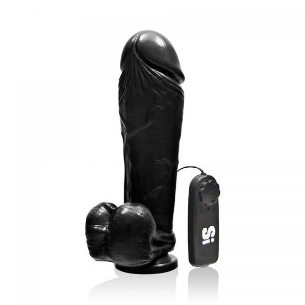 10 inches Thick Cock Balls Vibrating Dildo-Ignite-Sexual Toys®