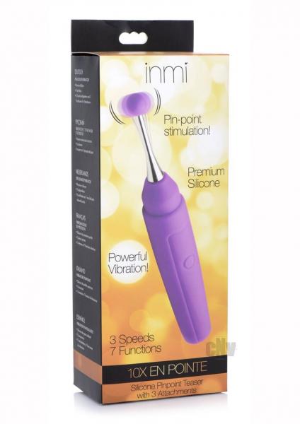 10x En Pointe Silicone Pinpoint Teaser With Attachments-Inmi-Sexual Toys®