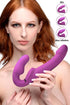 10X Evoke Ergo Fit Inflatable & Vibrating Strapless Strap-On Dildo-Strap U-Sexual Toys®