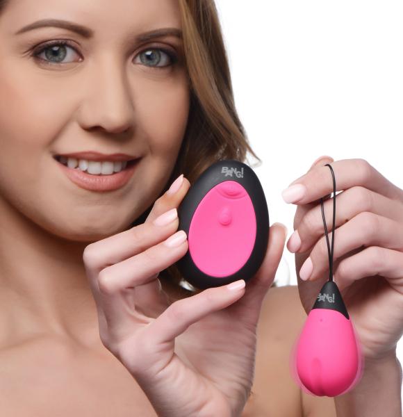 10x Silicone Vibrating Egg - Pink-Bang-Sexual Toys®