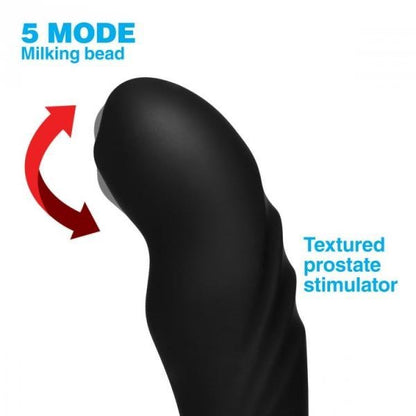 17X P-Trigasm 3 in 1 Silicone Prostate Stimulator Black-Alpha-Pro-Sexual Toys®