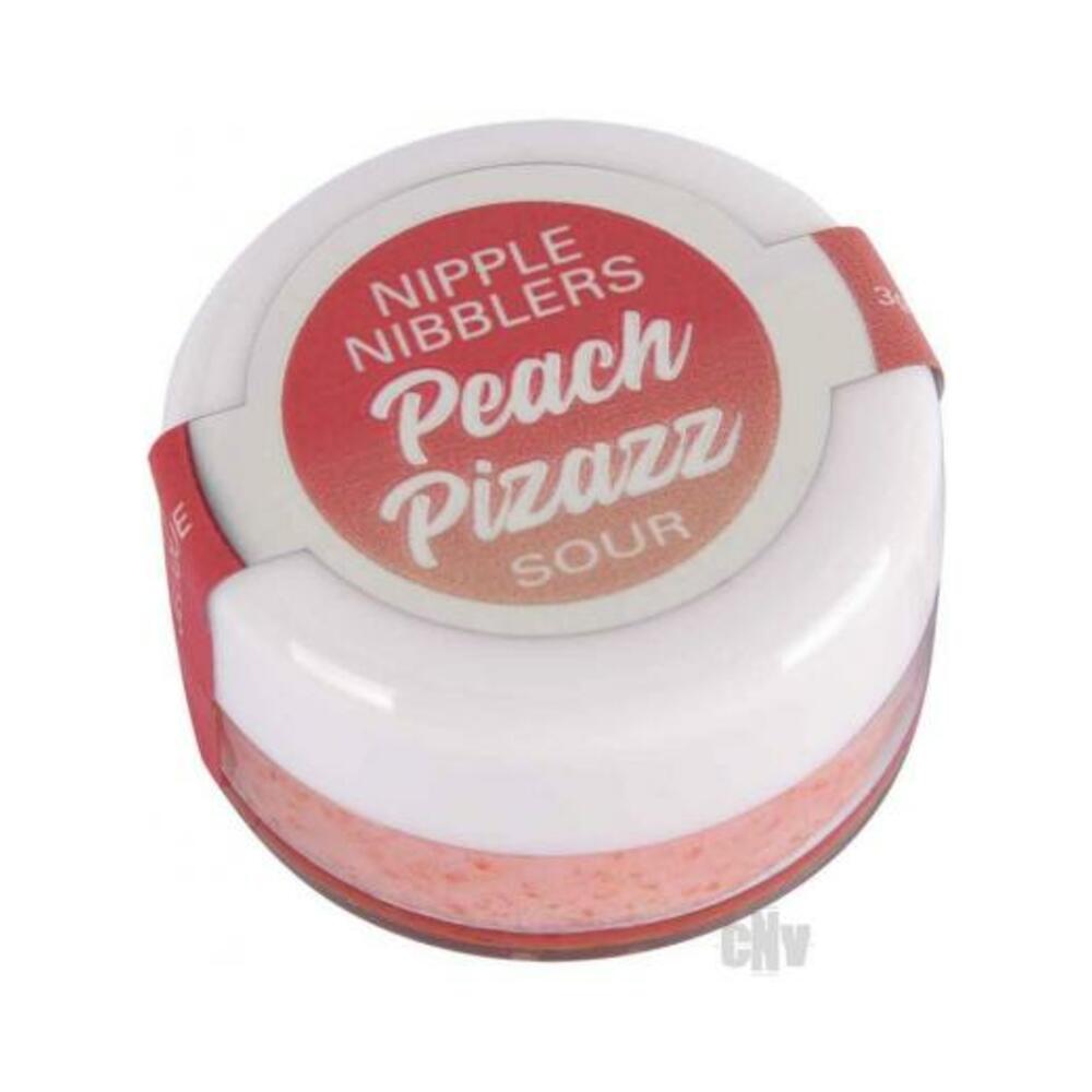 Nipple Nibbler Sour Tingle Balm Peach Pizazz 3 G-Classic Brands-Sexual Toys®
