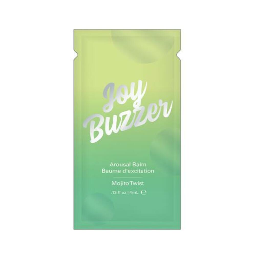 Joy Buzzer Clitoral Arousal Balm Mojito Twist .13 Oz Foil-Classic Brands-Sexual Toys®