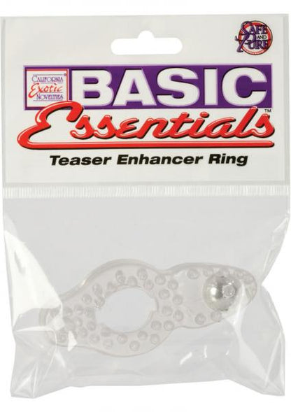 Basic Essentials Teaser Enhancer Ring Clear-blank-Sexual Toys®