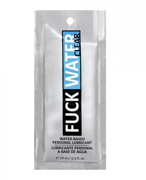 Fuck Water Clear H2o Foil - .3 Oz-Fuck Water-Sexual Toys®