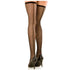 Rene Rofe Fishnet Thigh High Stockings Back Seams Black O/S-Rene Rofe-Sexual Toys®