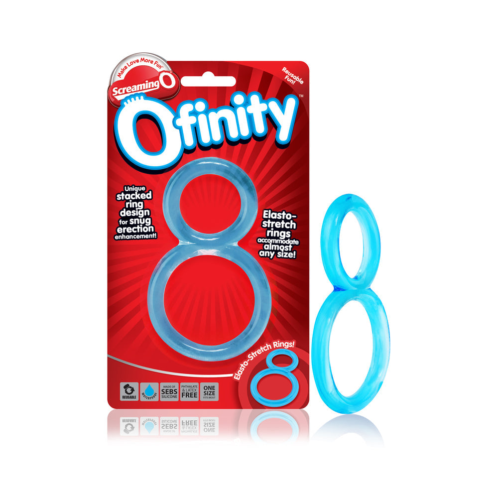 Screaming O Ofinity Blue Cock Ring-Screaming O-Sexual Toys®