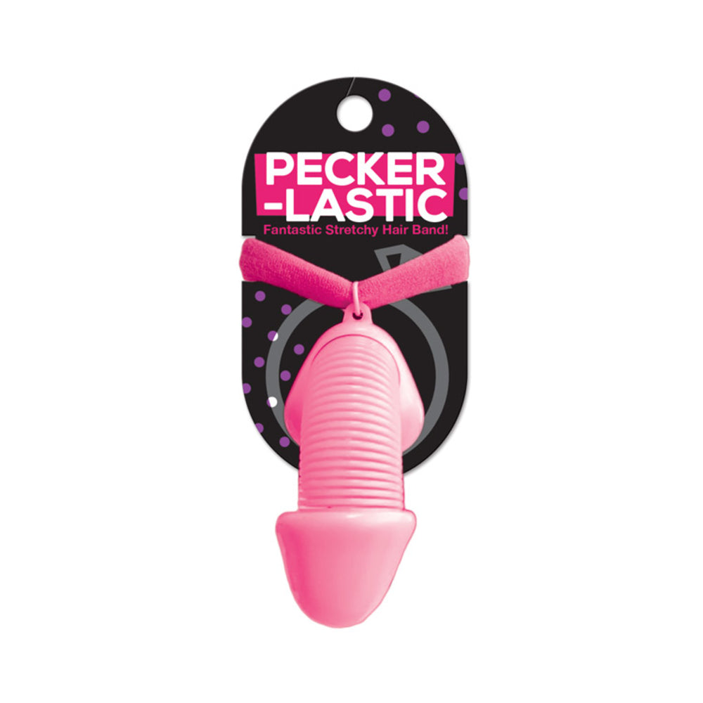Pecker Lastick Hair Tie Pink-Hott Products-Sexual Toys®