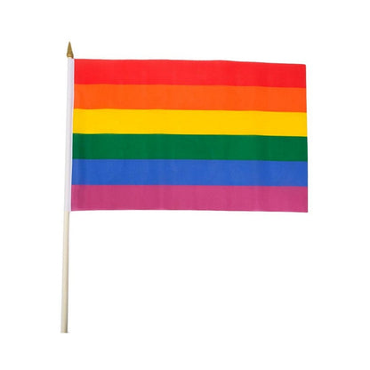 Gaysentials Rainbow Stick Flag 4in X 6in-PHS International-Sexual Toys®