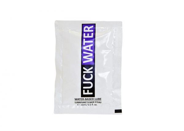 F*ck Water Water Based Lubriicant Pillow Packs .5oz-F*ck Water-Sexual Toys®