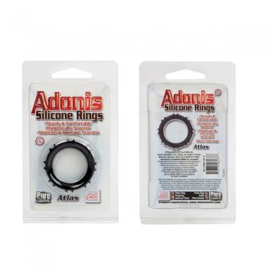 Atlas Silicone Ring- Black-Adonis-Sexual Toys®