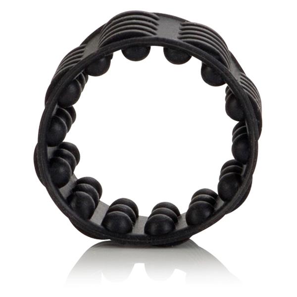 Adonis Silicone Reversible Enhancer Cockring Black-Adonis-Sexual Toys®