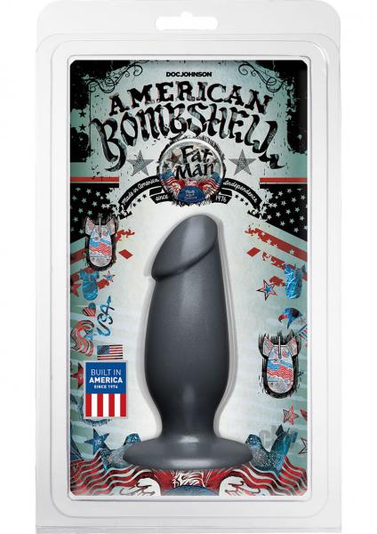 American Bombshell Fat Man Gun Metal Smoke Plug-American Bombshell-Sexual Toys®