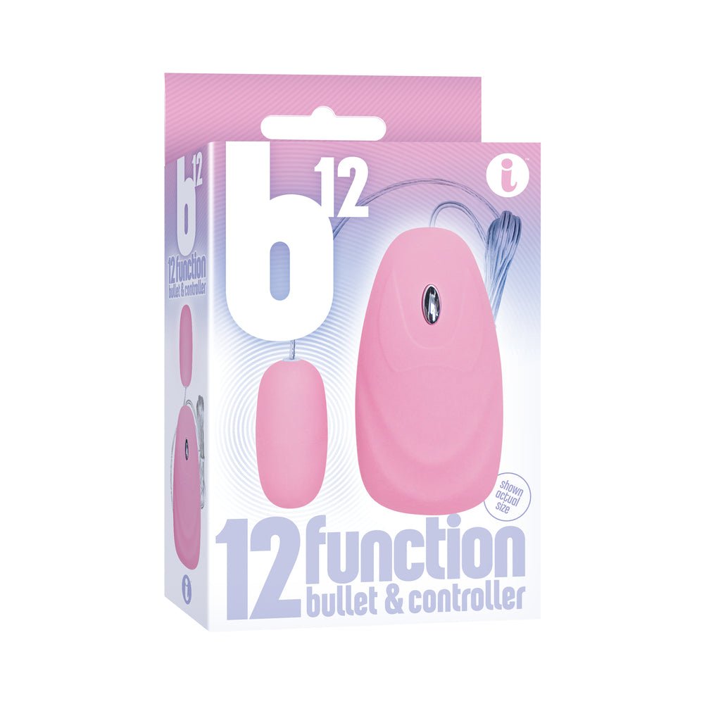 B12 Bullet Vibrator with Attached Control-Icon-Sexual Toys®