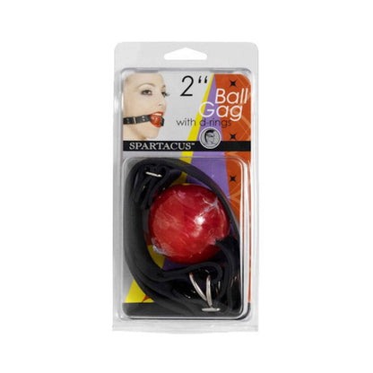 Ball Gag Red Rubber Ball-blank-Sexual Toys®