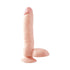 Basix Rubber Works 9 inch Realistic Dildo with Suction Cup Light-blank-Sexual Toys®