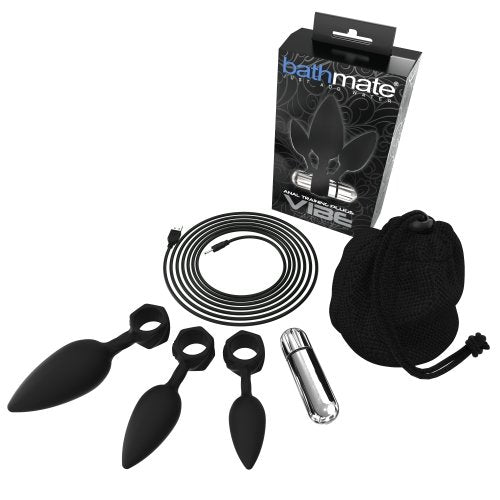 Bathmate Anal Training Plugs Vibe Black-Bathmate Extras-Sexual Toys®