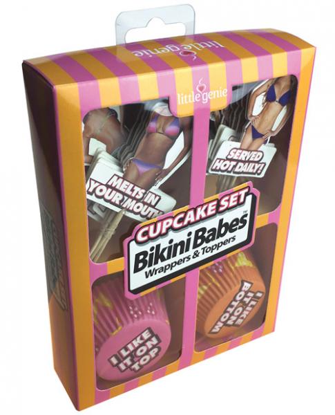 Bikini Babes Cupcake Set Wrappers &amp; Toppers-blank-Sexual Toys®