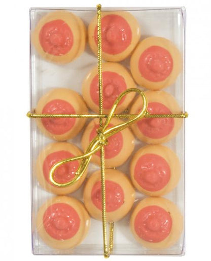 Bite Size Boobs White Chocolate Butterscotch 12 Pack-blank-Sexual Toys®