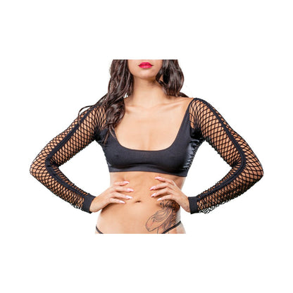 Black Crotchless  Mesh/Fishnet Legging-Beverly Hills Naughty Girl-Sexual Toys®
