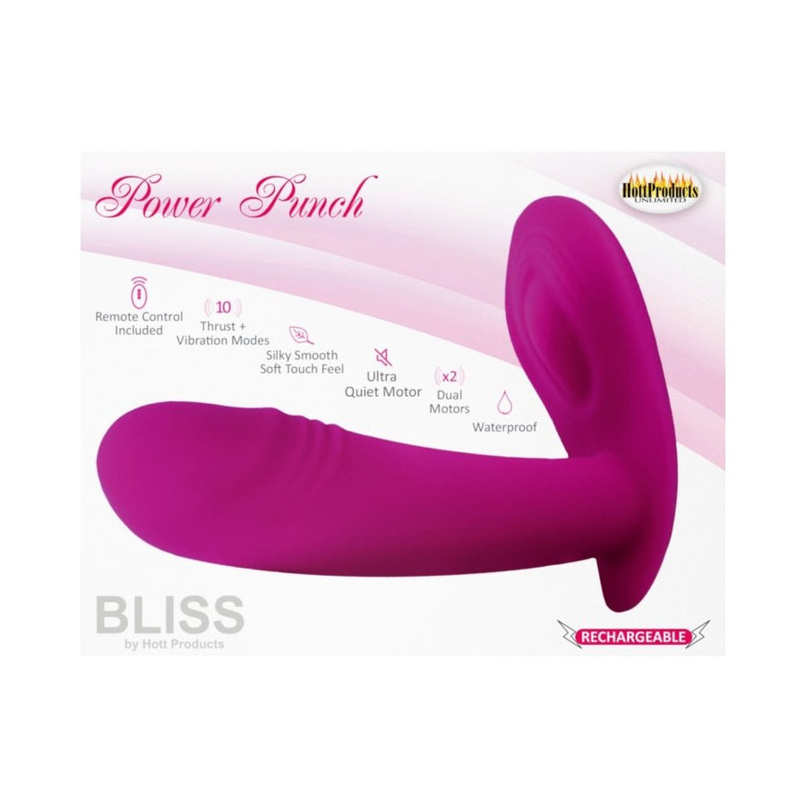 Bliss Power Punch Thrusting Vibe-Hott Products-Sexual Toys®