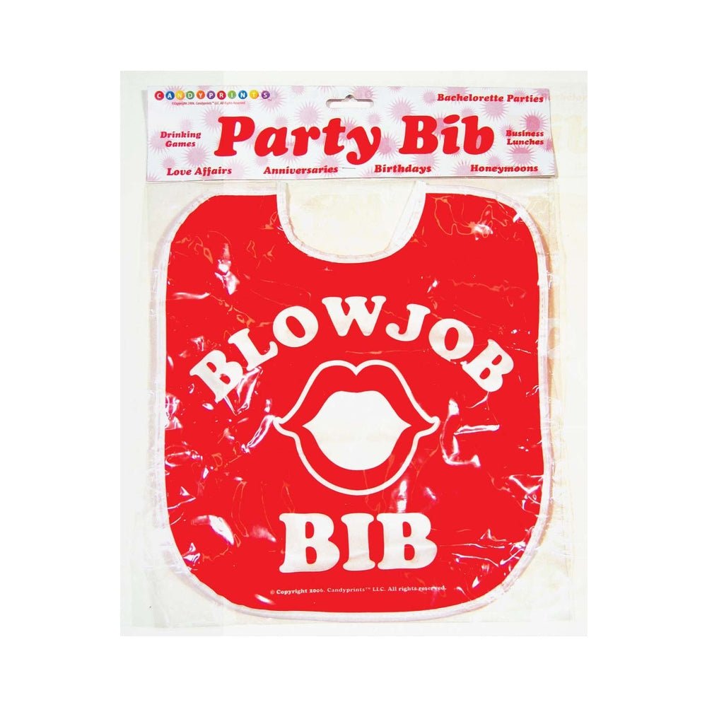 Blow Job Party Bib Red O/S-blank-Sexual Toys®