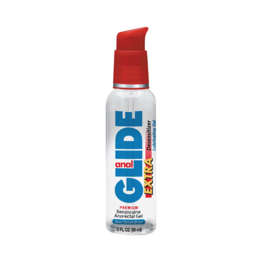 Body Action Anal Glide Extra 2 Fl Oz Water Based Desensitizing Lubricant-Body Action-Sexual Toys®