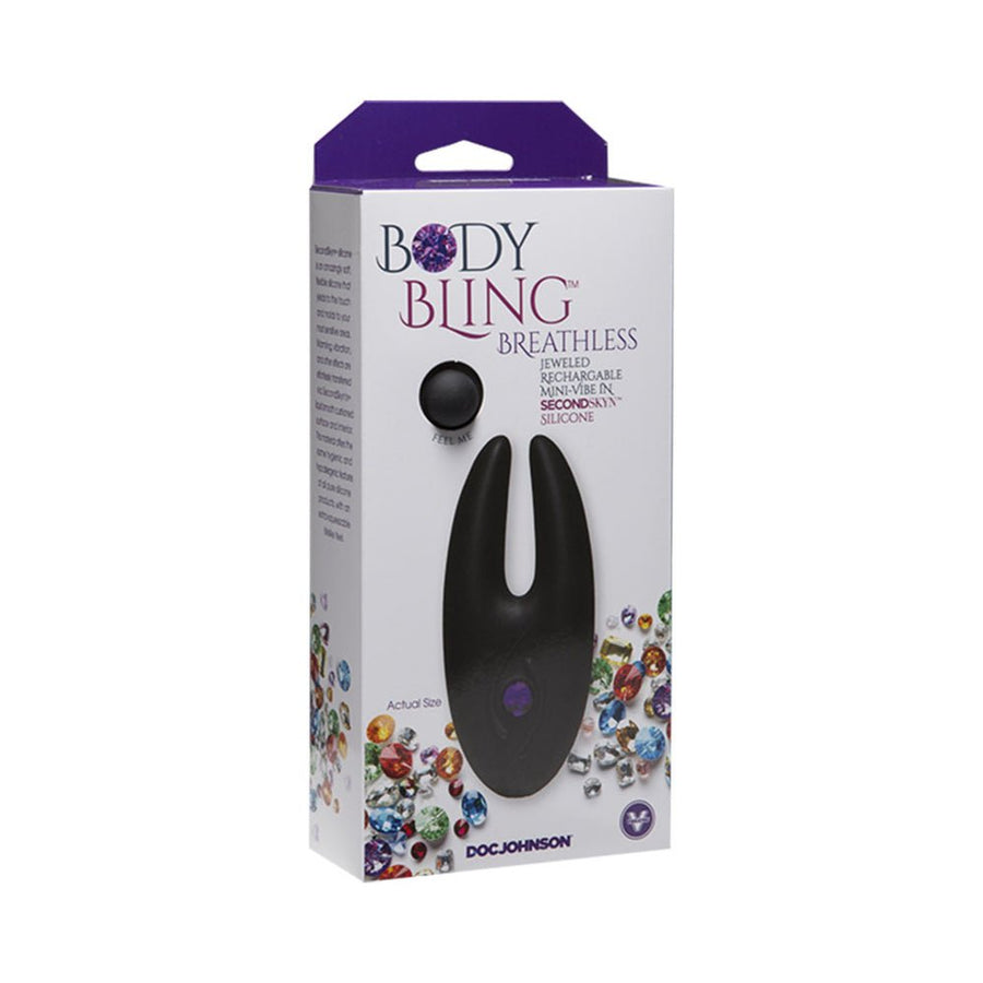 Body Bling Breathless Mini Vibe Purple Clitoral Stimulator-Body Bling-Sexual Toys®
