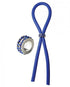 Bolo Lasso Silicone Ring Blue Gems Bead Slider-Bolo Erection Enhancement-Sexual Toys®