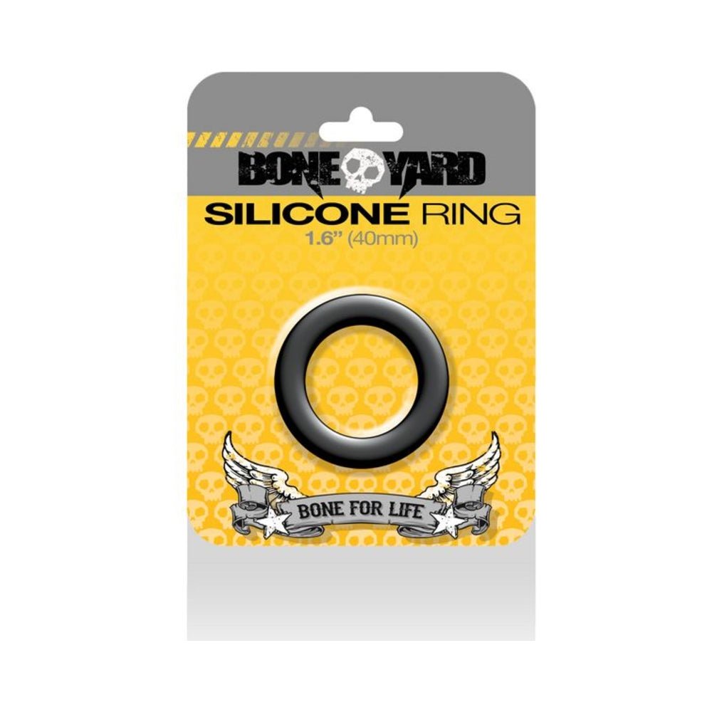 Boneyard Silicone Ring 40mm Black-Boneyard-Sexual Toys®