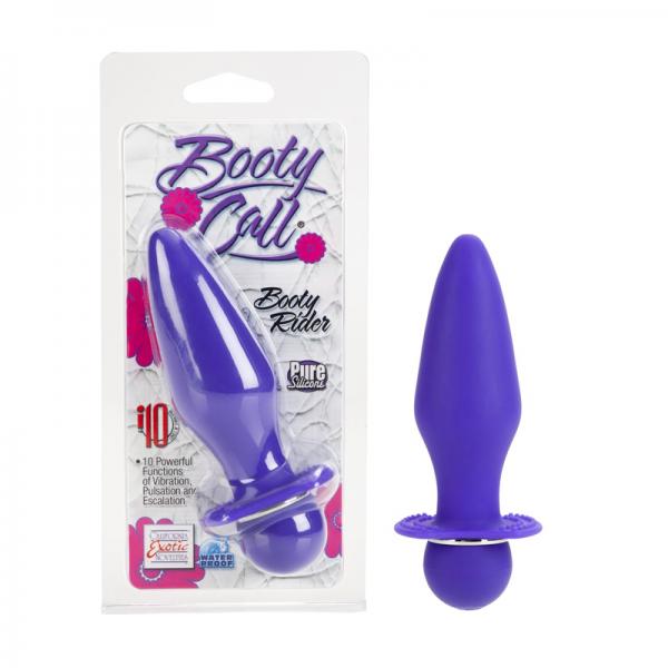 Booty Call Booty Rider Purple Vibrating Butt Plug-Booty Call-Sexual Toys®