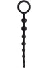 Booty Call X-10 Silicone Anal Beads Black 8 Inch-blank-Sexual Toys®