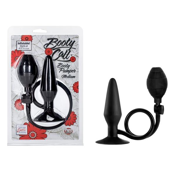 Booty Pumper Medium Black Inflatable Plug-Booty Call-Sexual Toys®