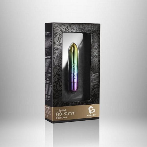Bullet Vibrator 80mm Rainbow-Rocks Off-Sexual Toys®