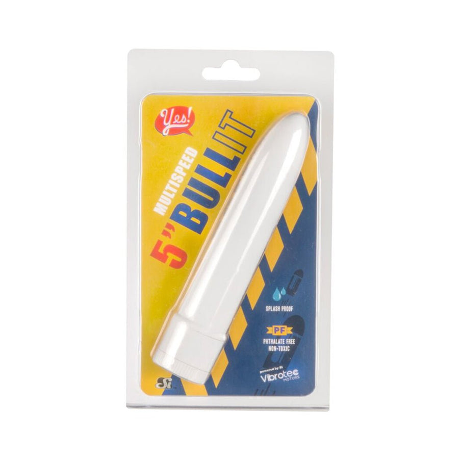 Bullit 5 inches White Bullet Vibrator-Si Novelties-Sexual Toys®