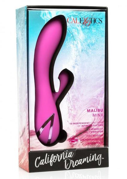 California Dreaming Malibu Minx Purple Rabbit Vibrator-California Dreaming-Sexual Toys®