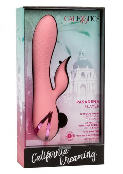 California Dreaming Pasadena Player Pink Rabbit Vibrator-California Dreaming-Sexual Toys®