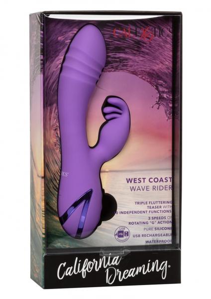California Dreaming West Coast Wave Rider - Purple-California Dreaming-Sexual Toys®