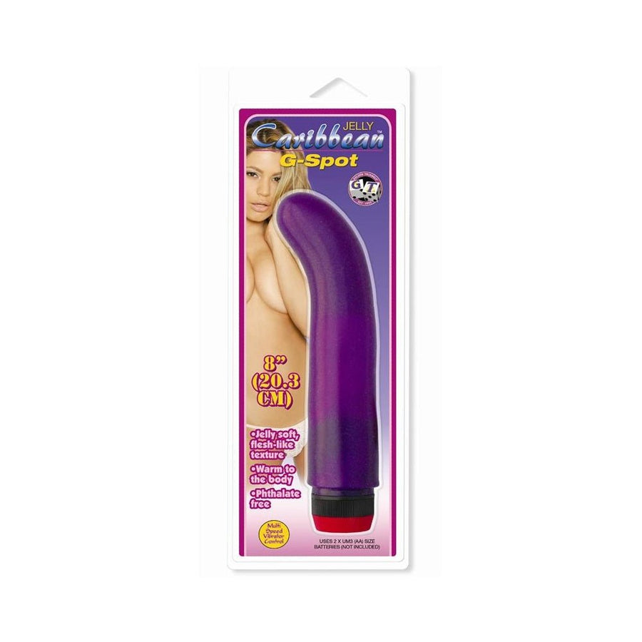 Caribbean Jelly G Spot Vibe - Purple-Golden Triangle-Sexual Toys®