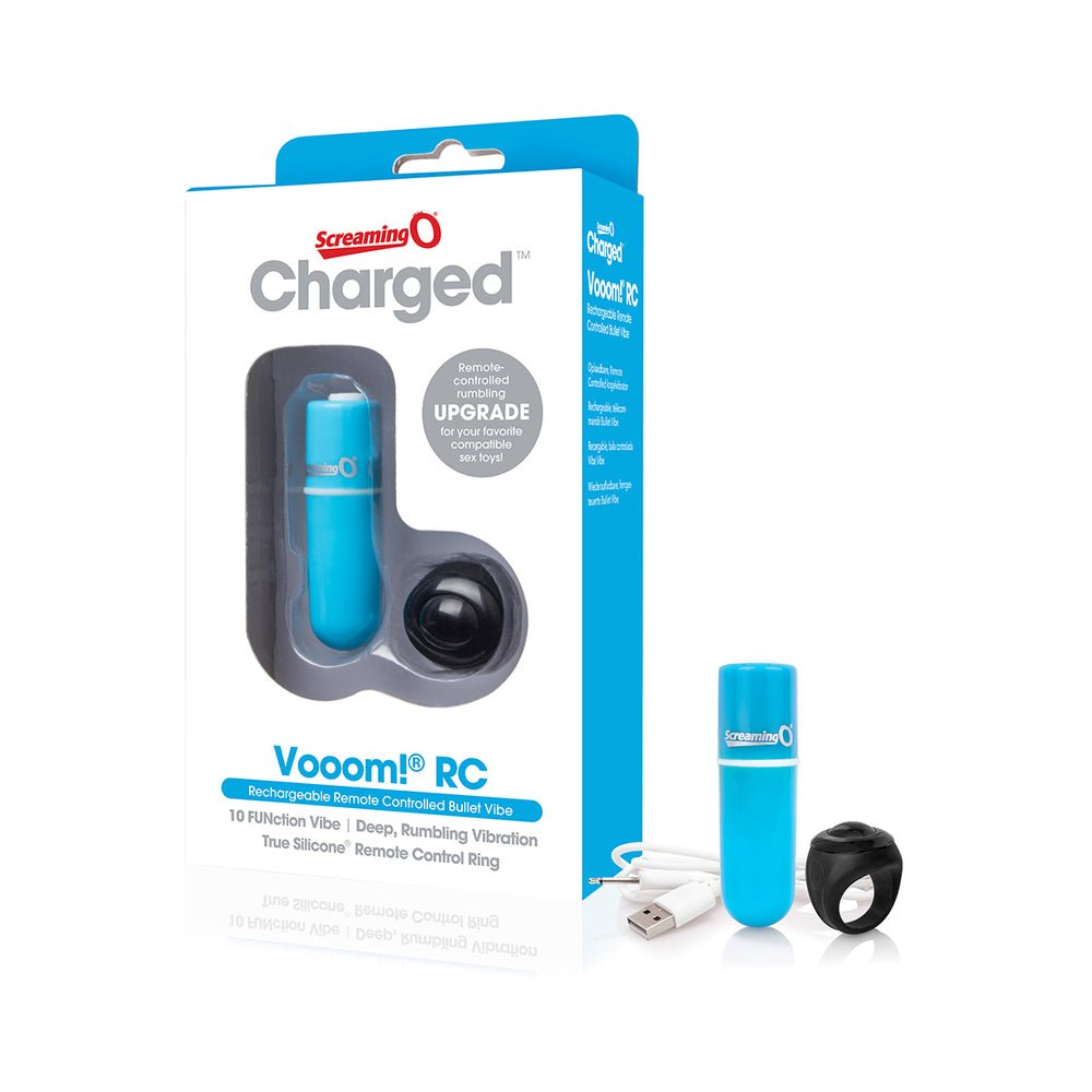 Charged Vooom Remote Control Bullet Vibrator-blank-Sexual Toys®