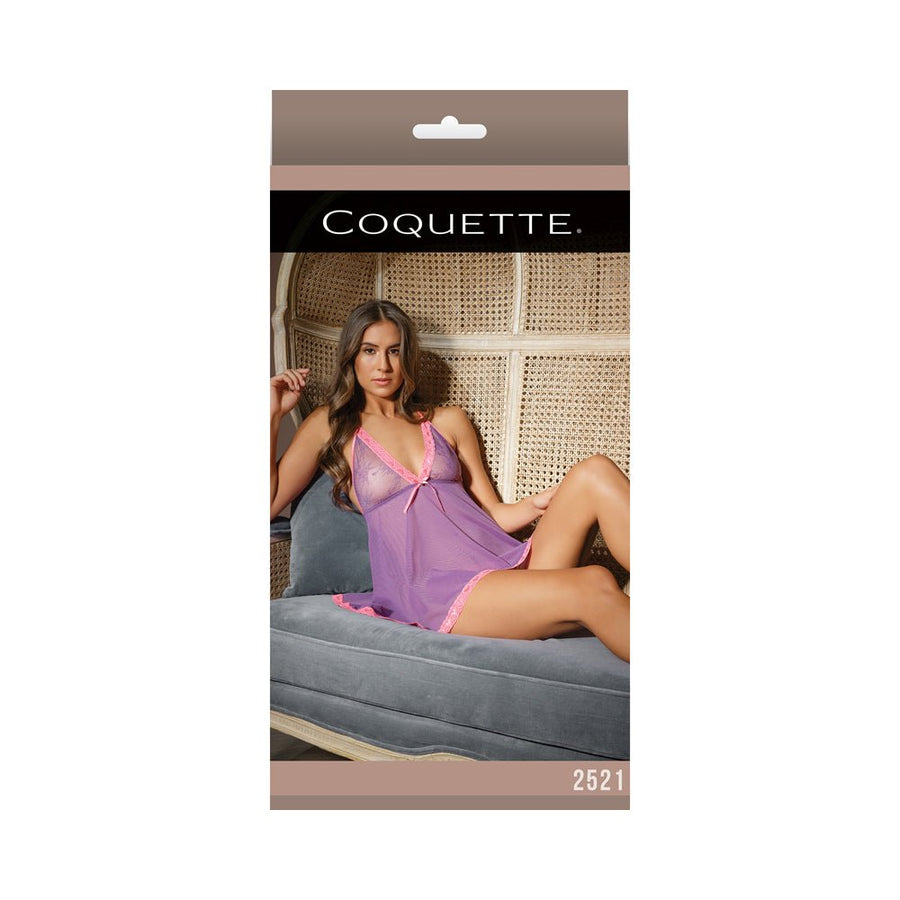 Chemise Lavender/Pink L-Coquette-Sexual Toys®
