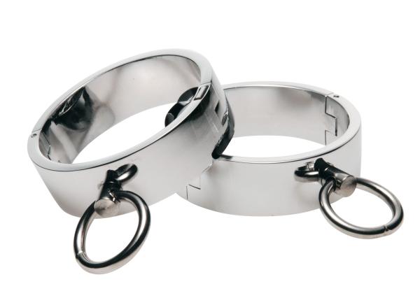 Chrome Slave Bracelets-Master Series-Sexual Toys®