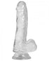 Clear Addiction 7 In Tpe Suction Cup Dong-blank-Sexual Toys®