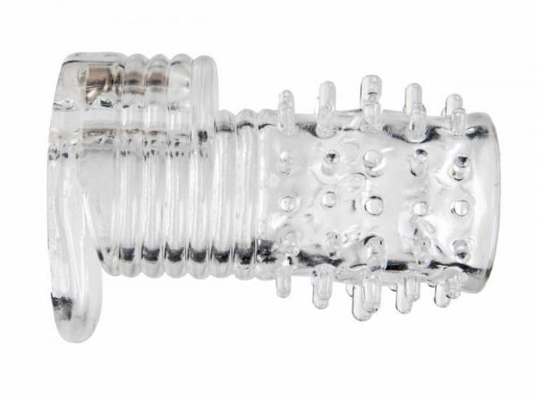 Clear Sensations Vibrating Textured Erection Sleeve-Size Matters-Sexual Toys®